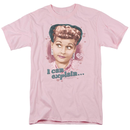 I Love Lucy I Can Explain Men's Regular Fit T-Shirt Men's Regular Fit T-Shirt I Love Lucy   
