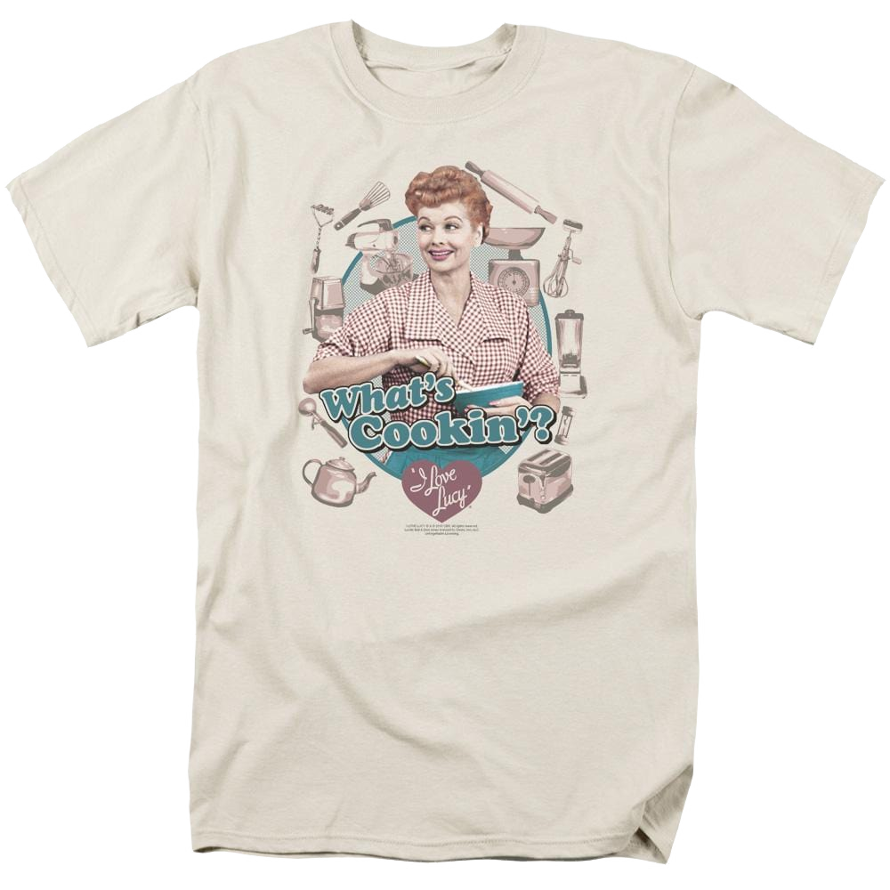 I Love Lucy Whats Cookin Men's Regular Fit T-Shirt Men's Regular Fit T-Shirt I Love Lucy   