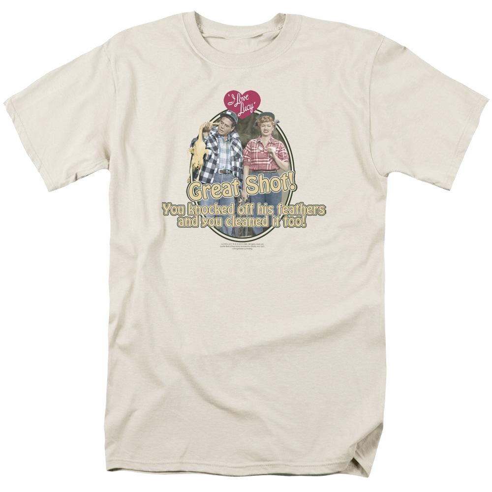 I Love Lucy Great Shot Men's Regular Fit T-Shirt Men's Regular Fit T-Shirt I Love Lucy   