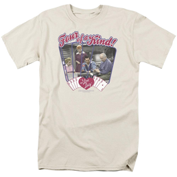 I Love Lucy Four Of A Kind Men's Regular Fit T-Shirt Men's Regular Fit T-Shirt I Love Lucy   