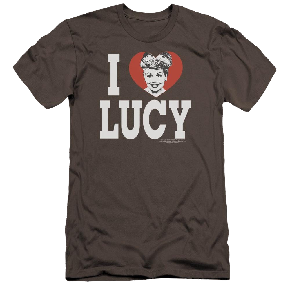I Love Lucy I Love Lucy Men's Premium Slim Fit T-Shirt Men's Premium Slim Fit T-Shirt I Love Lucy   