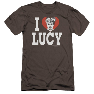 I Love Lucy I Love Lucy Men's Premium Slim Fit T-Shirt Men's Premium Slim Fit T-Shirt I Love Lucy   