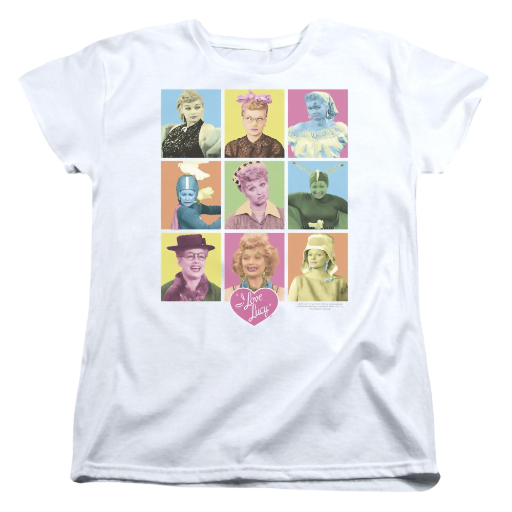 I Love Lucy So Many Faces Women's T-Shirt Women's T-Shirt I Love Lucy   