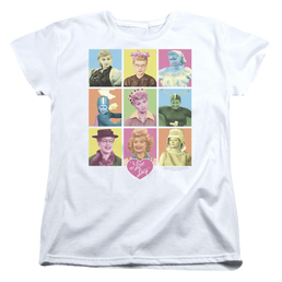 I Love Lucy So Many Faces Women's T-Shirt Women's T-Shirt I Love Lucy   