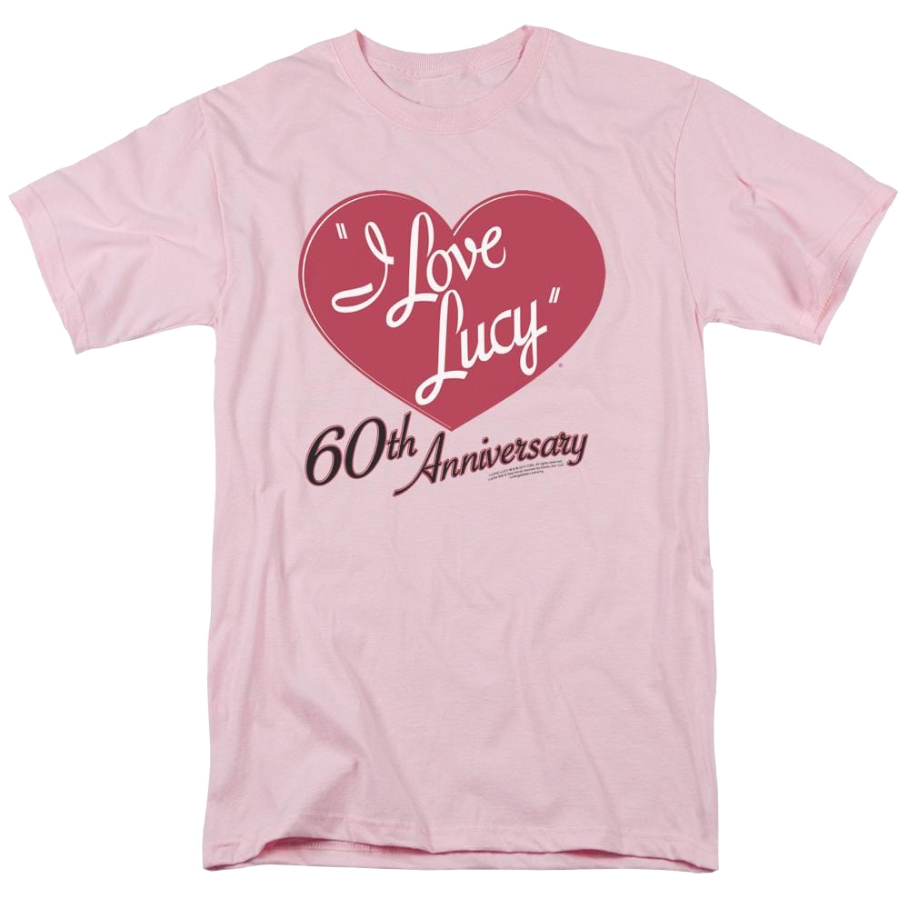 I Love Lucy 60th Anniversary Men's Regular Fit T-Shirt Men's Regular Fit T-Shirt I Love Lucy   
