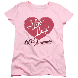 I Love Lucy 60th Anniversary Women's T-Shirt Women's T-Shirt I Love Lucy   