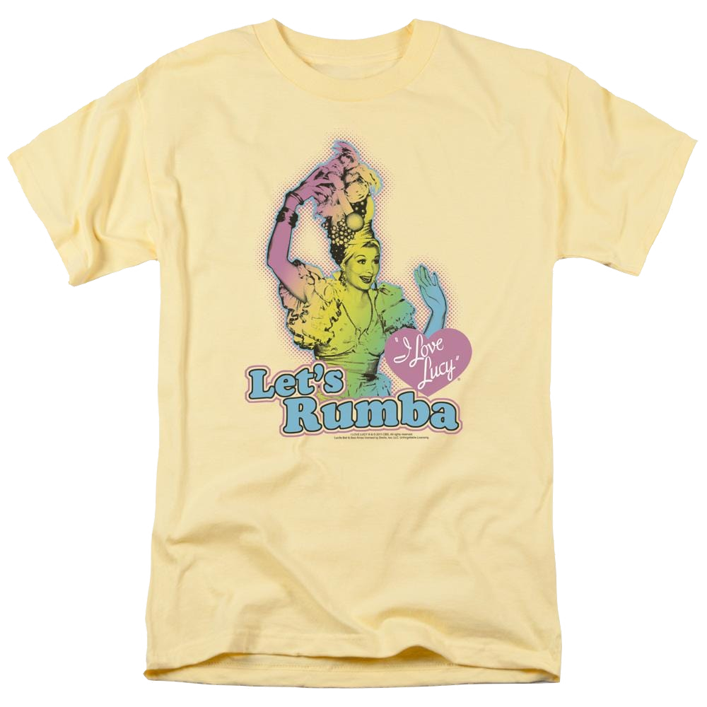 I Love Lucy Lets Rumba Men's Regular Fit T-Shirt Men's Regular Fit T-Shirt I Love Lucy   