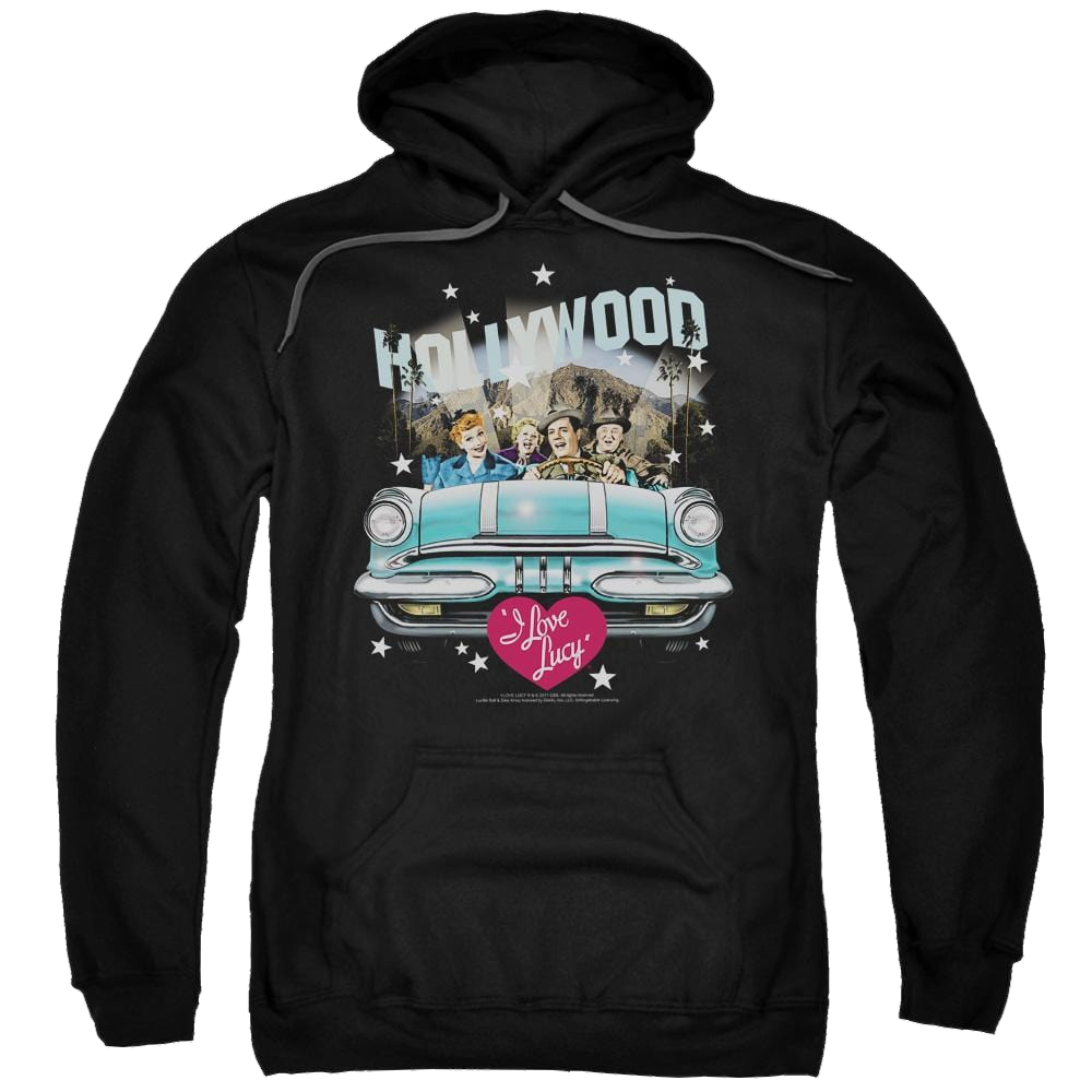 I Love Lucy Hollywood Road Trip Pullover Hoodie Pullover Hoodie I Love Lucy   