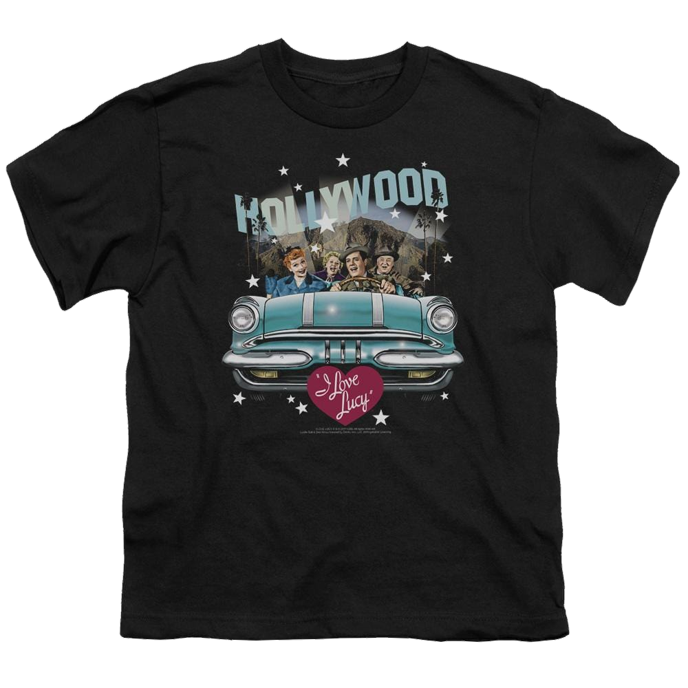 I Love Lucy Hollywood Road Trip Youth T-Shirt (Ages 8-12) Youth T-Shirt (Ages 8-12) I Love Lucy   