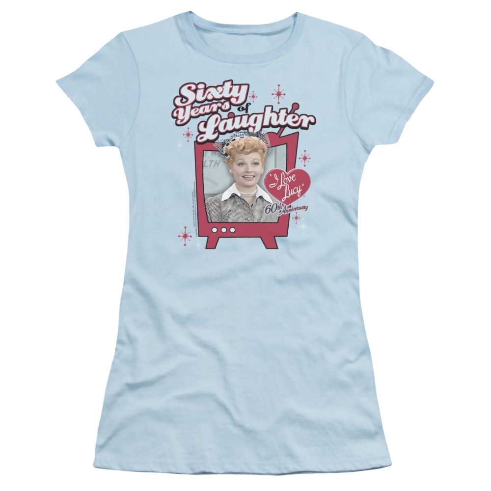 I Love Lucy 60 Years Of Laughter Juniors T-Shirt Juniors T-Shirt I Love Lucy   