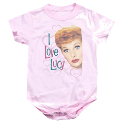 I Love Lucy Hollywood Open Hearts Baby Bodysuit Baby Bodysuit I Love Lucy   