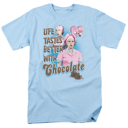 I Love Lucy Better With Chocolate - Men's Regular Fit T-Shirt Men's Regular Fit T-Shirt I Love Lucy   