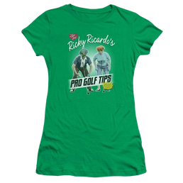 I Love Lucy Pro Golf Tips Juniors T-Shirt Juniors T-Shirt I Love Lucy   