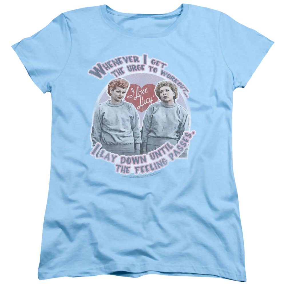 I Love Lucy Lucys Workout Women's T-Shirt Women's T-Shirt I Love Lucy   