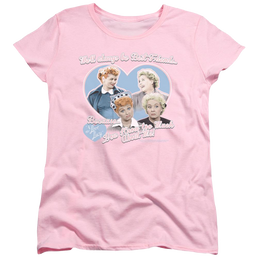 I Love Lucy Always Best Friends Women's T-Shirt Women's T-Shirt I Love Lucy   