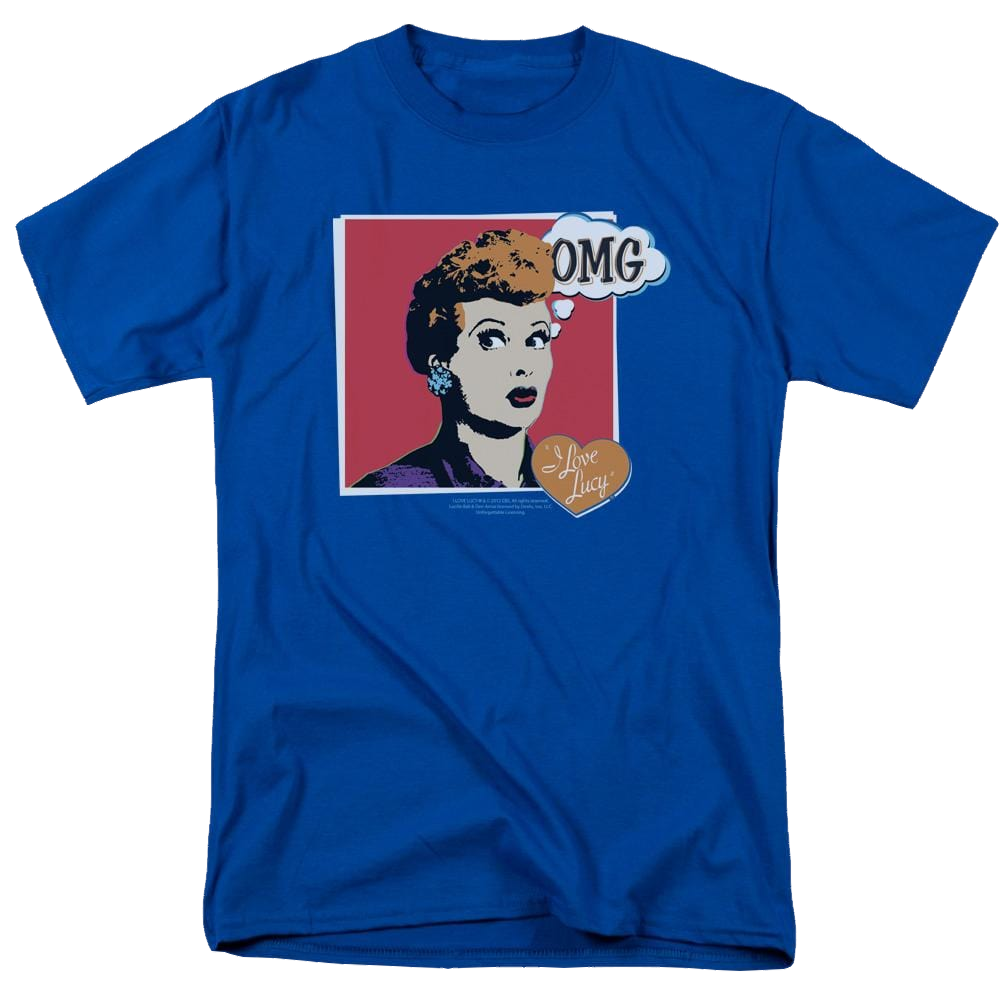 I Love Lucy I Love Worhol Omg Men's Regular Fit T-Shirt Men's Regular Fit T-Shirt I Love Lucy   