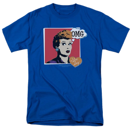I Love Lucy I Love Worhol Omg Men's Regular Fit T-Shirt Men's Regular Fit T-Shirt I Love Lucy   
