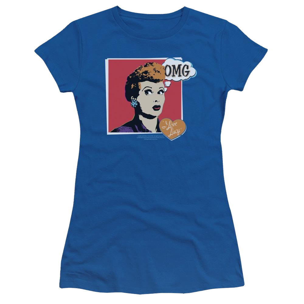 I Love Lucy I Love Worhol Omg Juniors T-Shirt Juniors T-Shirt I Love Lucy   