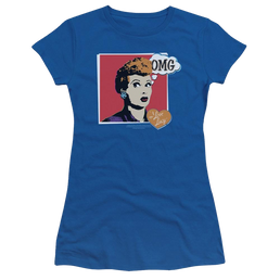 I Love Lucy I Love Worhol Omg Juniors T-Shirt Juniors T-Shirt I Love Lucy   