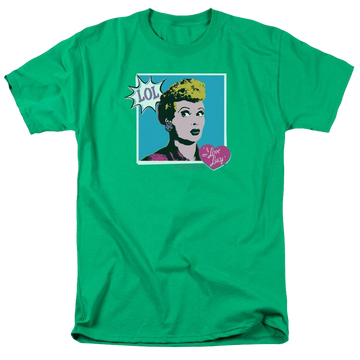I Love Lucy I Love Worhol Lol Men's Regular Fit T-Shirt Men's Regular Fit T-Shirt I Love Lucy   