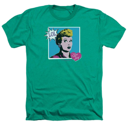 I Love Lucy I Love Worhol Lol Men's Heather T-Shirt Men's Heather T-Shirt I Love Lucy   