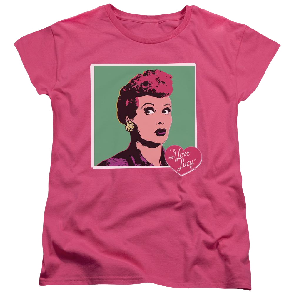 I Love Lucy I Love Worhol Women's T-Shirt Women's T-Shirt I Love Lucy   