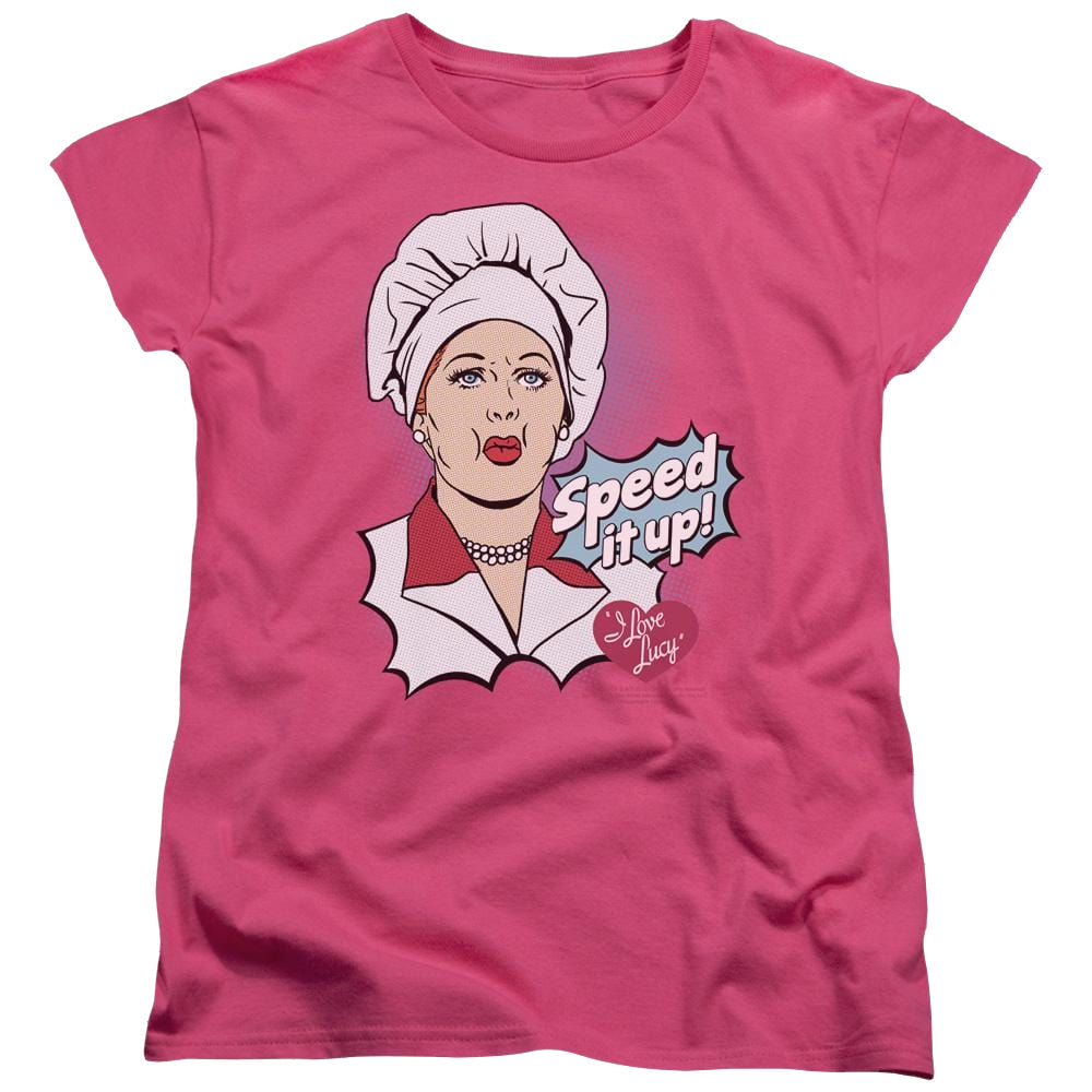 I Love Lucy Speed It Up Women's T-Shirt Women's T-Shirt I Love Lucy   