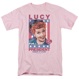 I Love Lucy For President Men's Regular Fit T-Shirt Men's Regular Fit T-Shirt I Love Lucy   