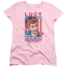 I Love Lucy For President Women's T-Shirt Women's T-Shirt I Love Lucy   