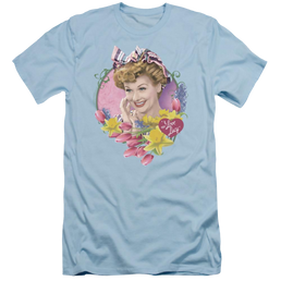 I Love Lucy Springtime Men's Slim Fit T-Shirt Men's Slim Fit T-Shirt I Love Lucy   