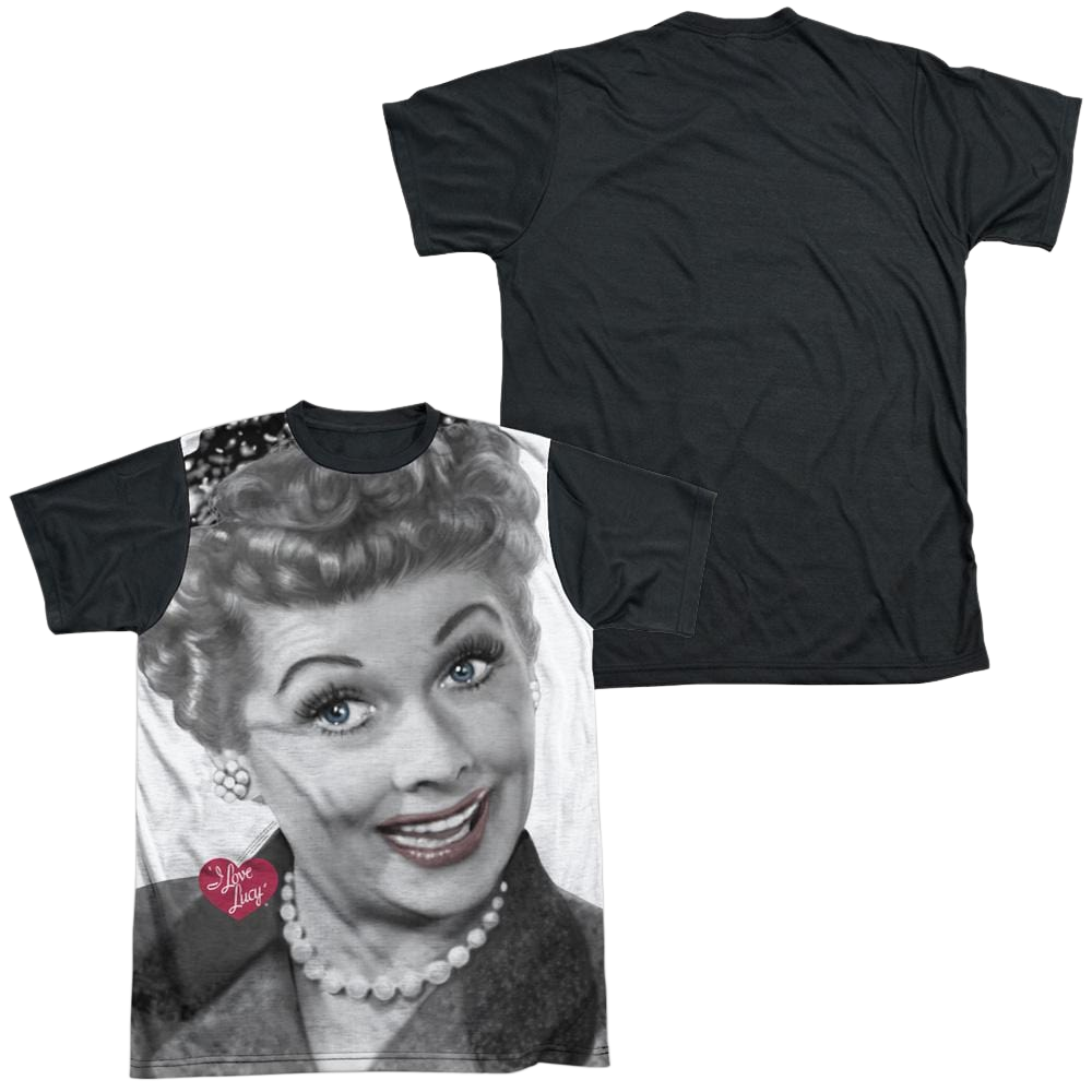 I Love Lucy Timeless Men's Black Back T-Shirt Men's Black Back T-Shirt I Love Lucy   