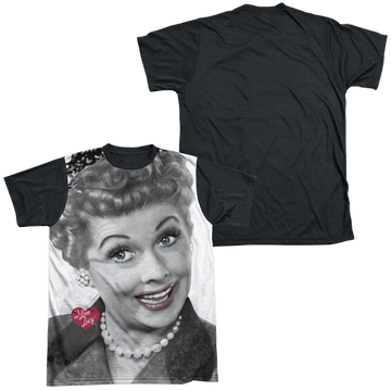 I Love Lucy Timeless men's black back t-shirt