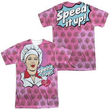 I Love Lucy All Over Speed It Up men's all-over print t-shirt
