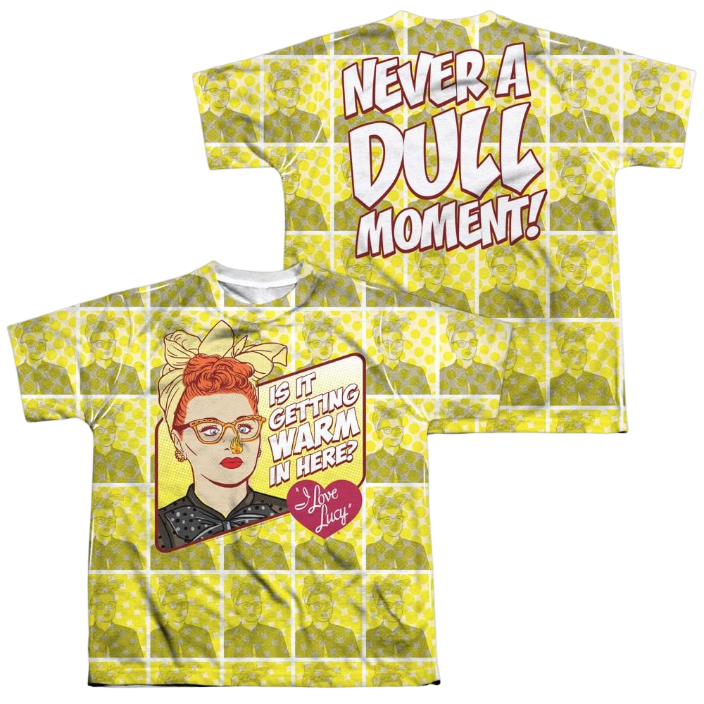 I Love Lucy Warm All Over Youth All-Over Print T-Shirt (Ages 8-12) Youth All-Over Print T-Shirt (Ages 8-12) I Love Lucy   