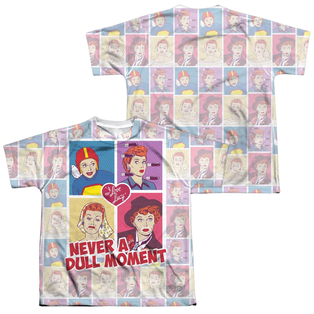 I Love Lucy All Over Panels Youth All-Over Print T-Shirt (Ages 8-12) Youth All-Over Print T-Shirt (Ages 8-12) I Love Lucy   