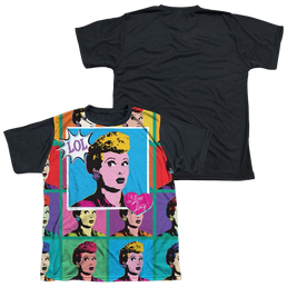 I Love Lucy Lol Youth Black Back T-Shirt (Ages 8-12) Youth Black Back T-Shirt (Ages 8-12) I Love Lucy   