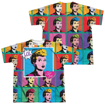 I Love Lucy Lol Youth All-Over Print T-Shirt (Ages 8-12) Youth All-Over Print T-Shirt (Ages 8-12) I Love Lucy   