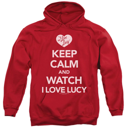 I Love Lucy Keep Calm And Watch Pullover Hoodie Pullover Hoodie I Love Lucy   