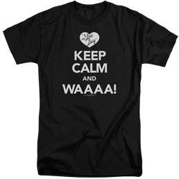 I Love Lucy Keep Calm Waaa Men's Tall Fit T-Shirt Men's Tall Fit T-Shirt I Love Lucy   