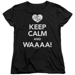 I Love Lucy Keep Calm Waaa Women's T-Shirt Women's T-Shirt I Love Lucy   