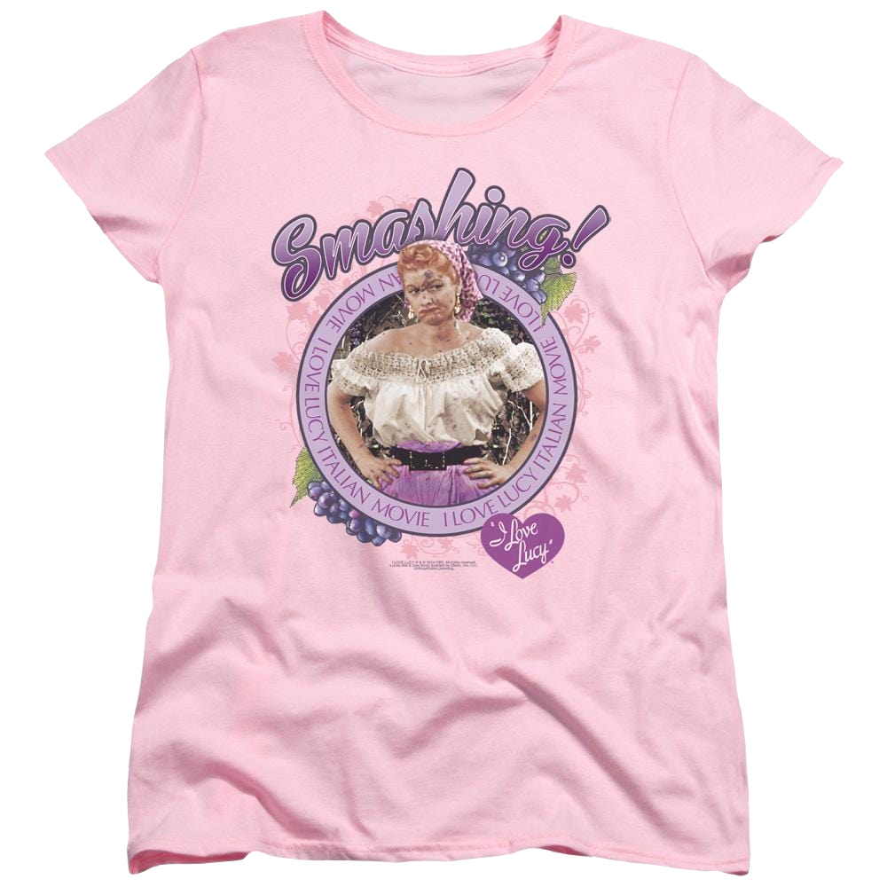 I Love Lucy Smashing Women's T-Shirt Women's T-Shirt I Love Lucy   