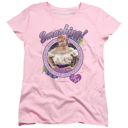 I Love Lucy Smashing Women's T-Shirt Women's T-Shirt I Love Lucy   