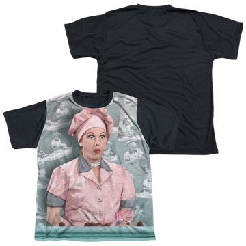 I Love Lucy Chocolate Belt Youth Black Back T-Shirt (Ages 8-12) Youth Black Back T-Shirt (Ages 8-12) I Love Lucy   