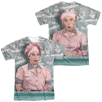 I Love Lucy Chocolate Belt Men's All Over Print T-Shirt Men's All-Over Print T-Shirt I Love Lucy   
