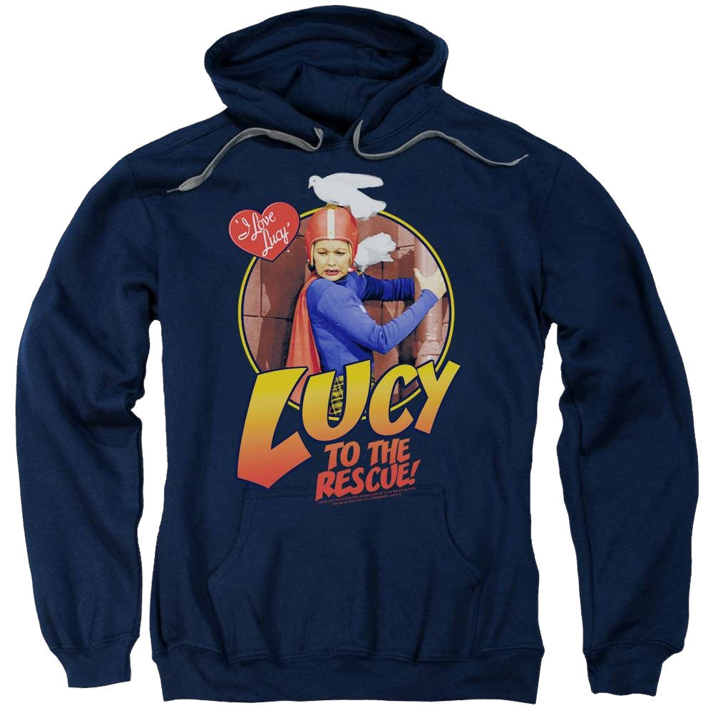 I Love Lucy To The Rescue Pullover Hoodie Pullover Hoodie I Love Lucy   