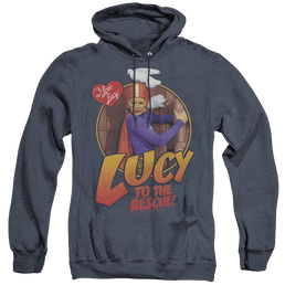 I Love Lucy To The Rescue - Heather Pullover Hoodie Heather Pullover Hoodie I Love Lucy   