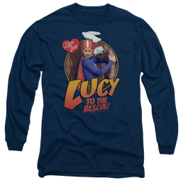 I Love Lucy To The Rescue Men's Long Sleeve T-Shirt Men's Long Sleeve T-Shirt I Love Lucy   