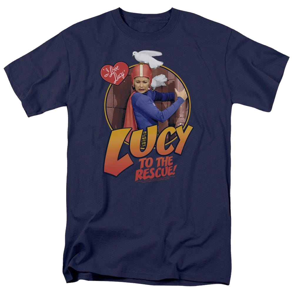 I Love Lucy To The Rescue Men's Regular Fit T-Shirt Men's Regular Fit T-Shirt I Love Lucy   