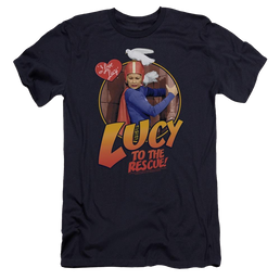 I Love Lucy To The Rescue Men's Premium Slim Fit T-Shirt Men's Premium Slim Fit T-Shirt I Love Lucy   