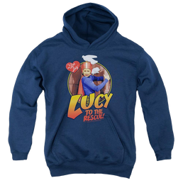 I Love Lucy To The Rescue Youth Hoodie (Ages 8-12) Youth Hoodie (Ages 8-12) I Love Lucy   